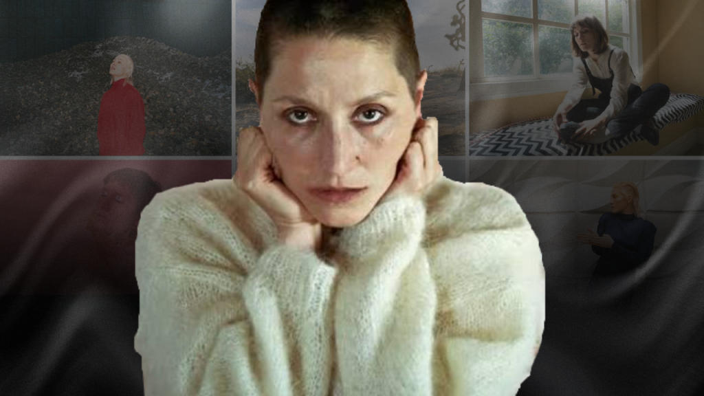 pictures of Cate Le Bon combined for Mediatart